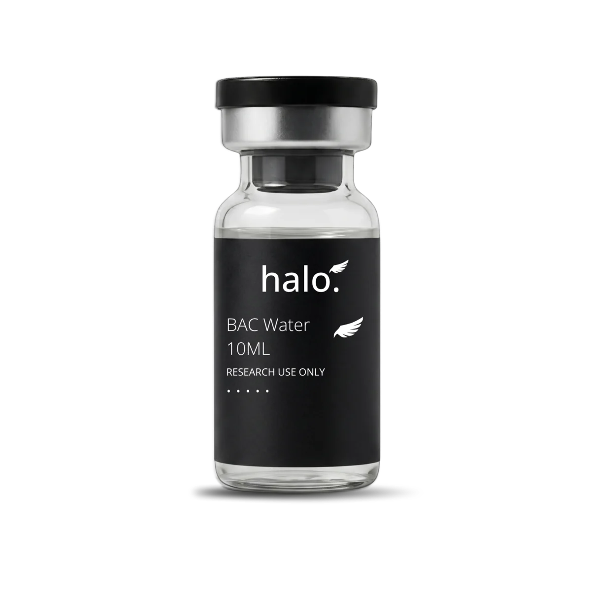 Halo Bac 10ml USP-grade bacteriostatic water vial